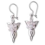 Image produit Boucles d'oreilles Arwen Etoile du Soir Argent