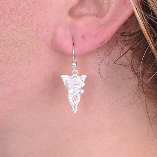 Image produit Boucles d'oreilles Arwen Etoile du Soir Argent