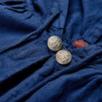 Image produit Cape médiévale avec capuche pointue en bleu