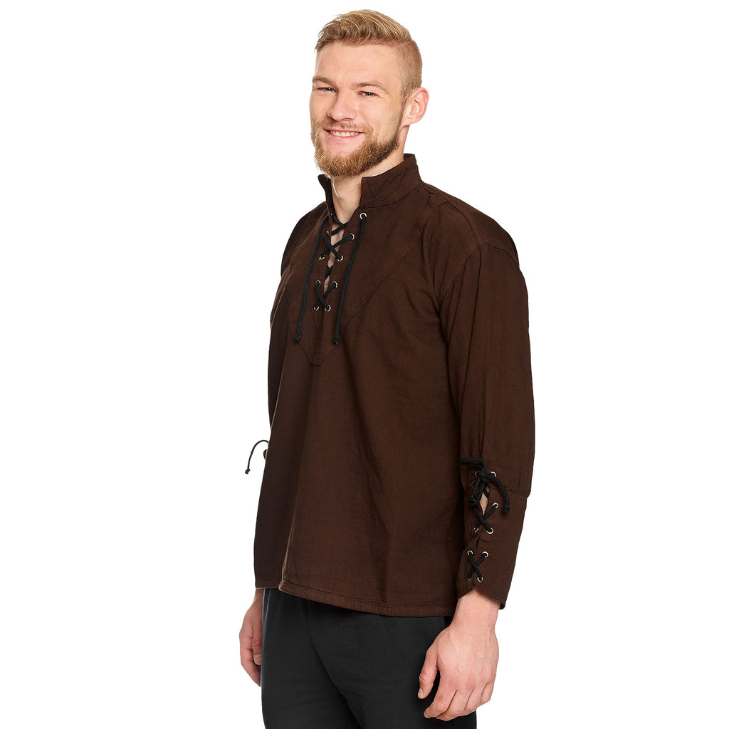 Image produit Chemise médiévale marron