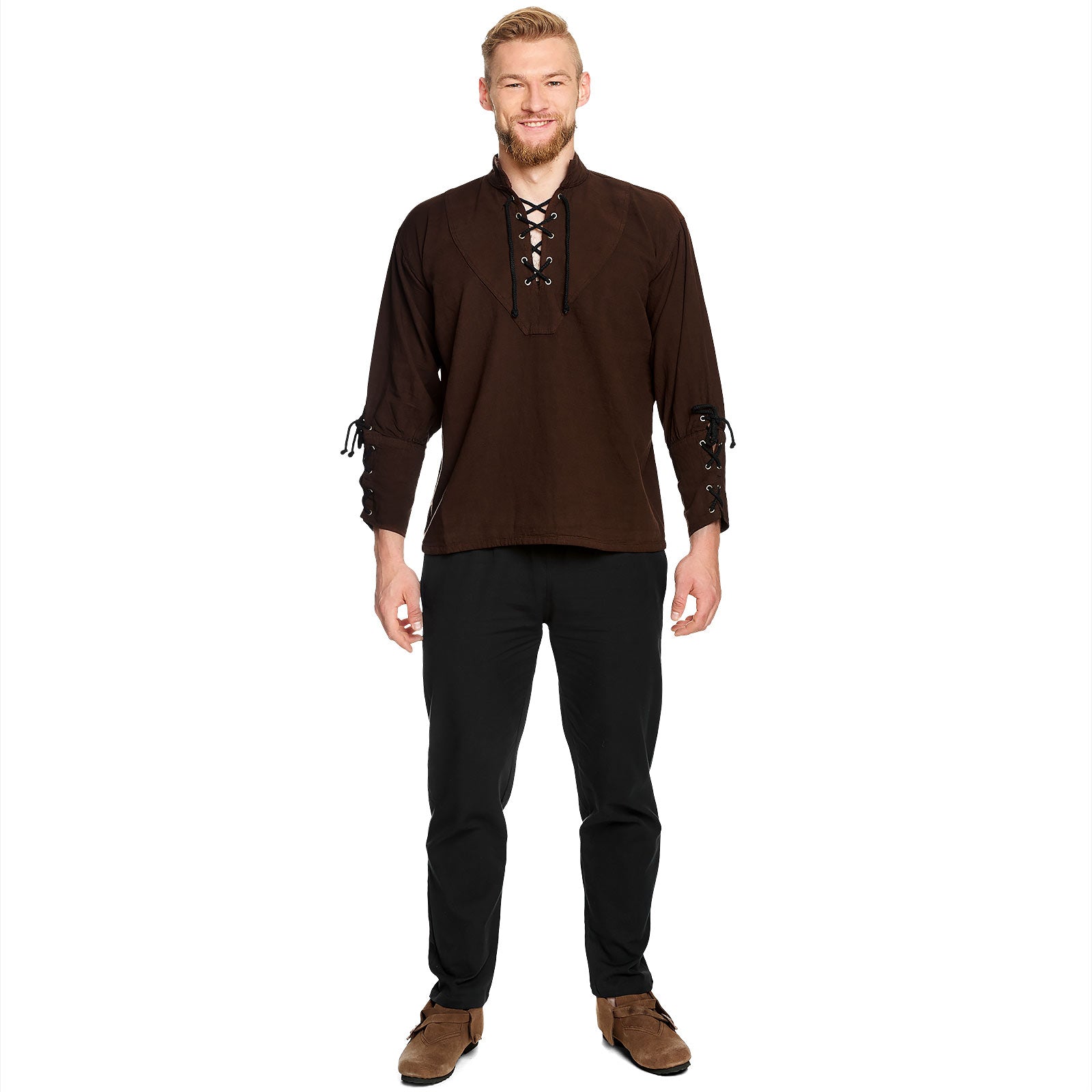 Image produit Chemise médiévale marron