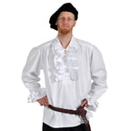 Image produit Chemise à volants blanche