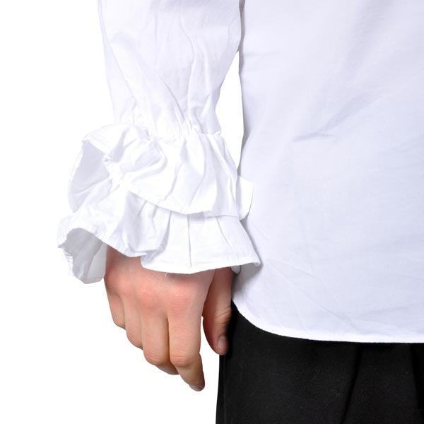 Image produit Chemise à volants blanche