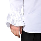 Image produit Chemise à volants blanche