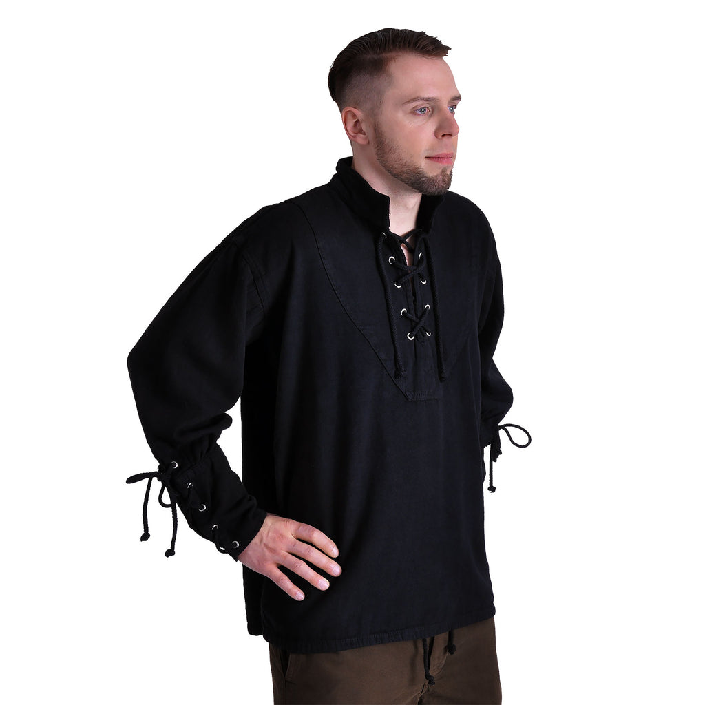 Image produit Chemise médiévale noire