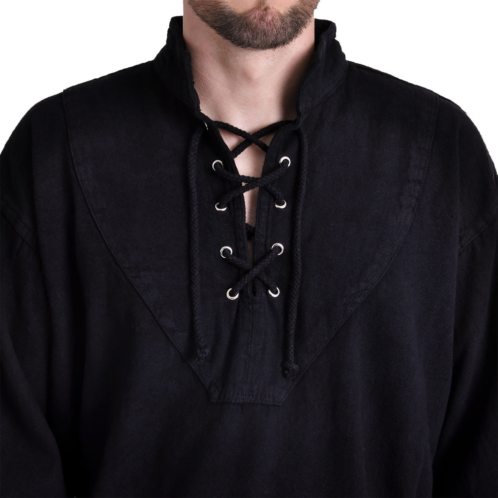 Image produit Chemise médiévale noire