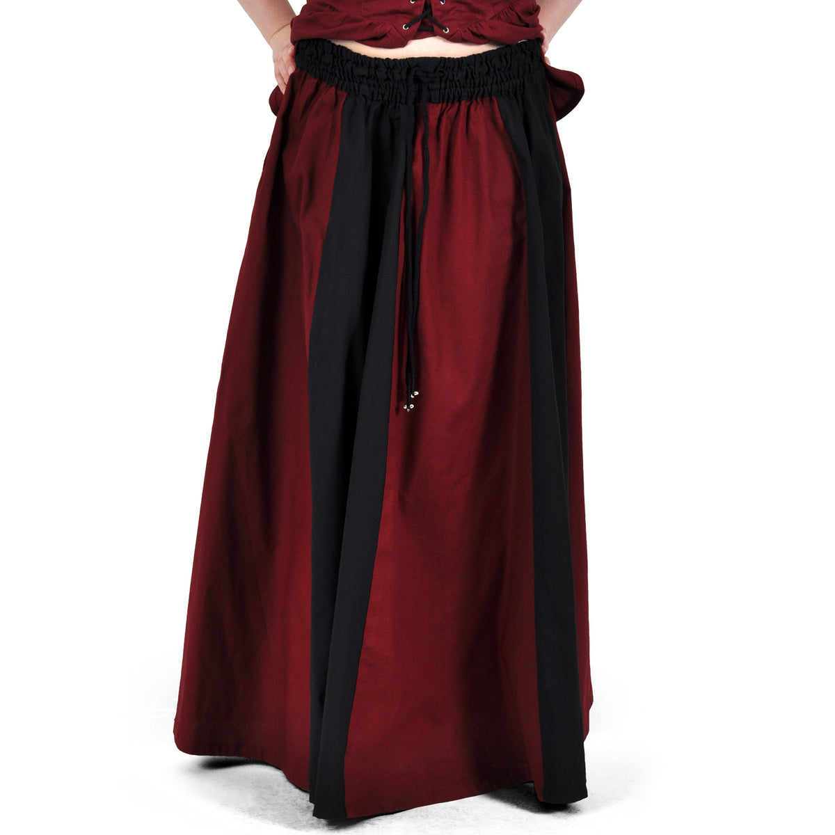 Image produit Estrella - Jupe médiévale noir-rouge