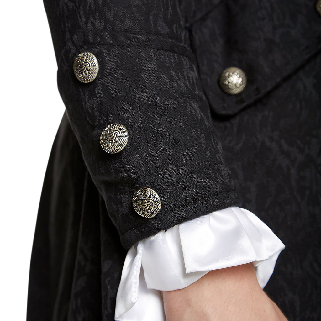 Image produit Frock-coat en brocart noir
