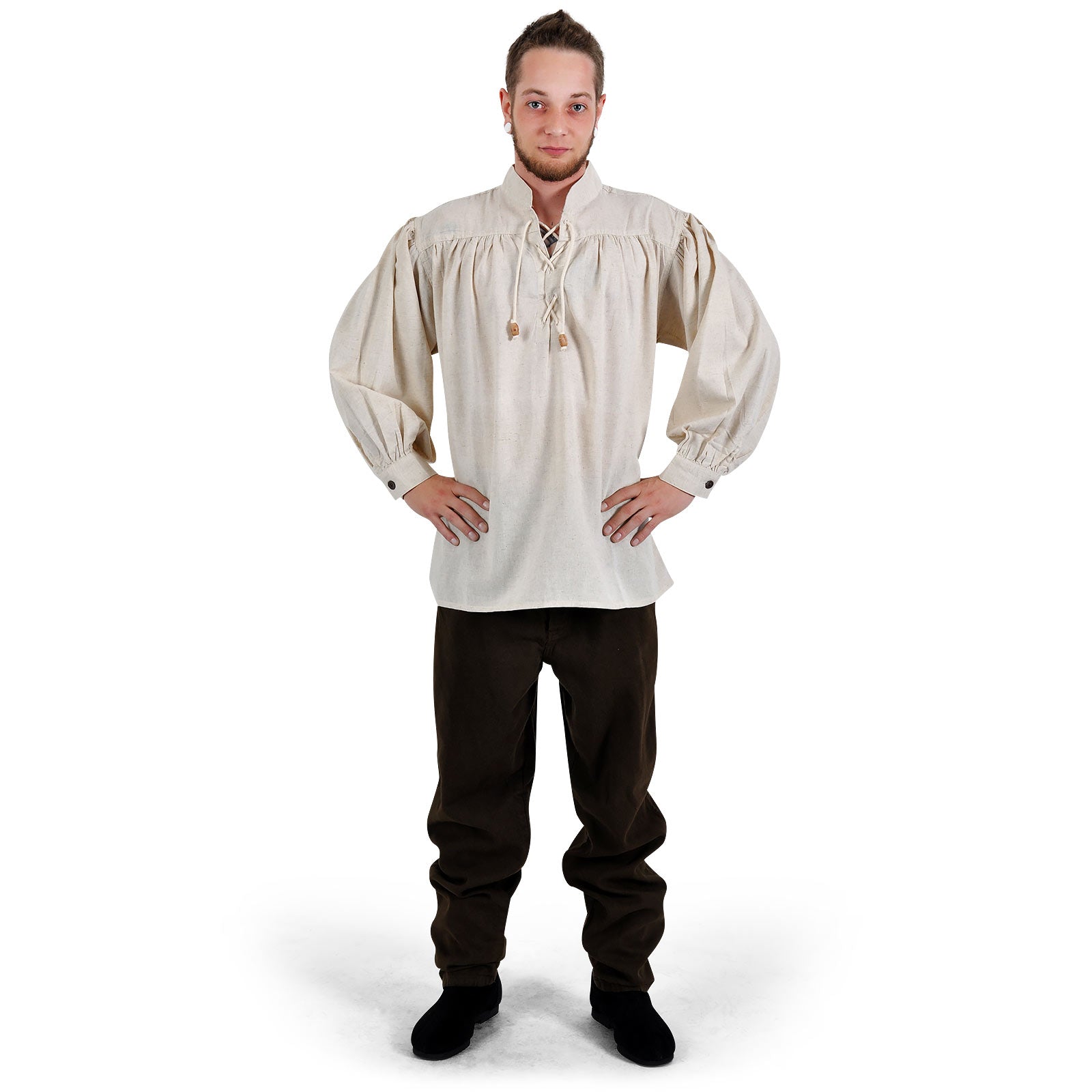 Image produit Pantalon médiéval marron