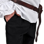 Image produit Pantalon médiéval noir