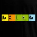 Image produit The Big Bang Theory - T-shirt fan de Bazinga périodique