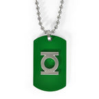 Image produit Green Lantern - Pendentif vert sur chaîne
