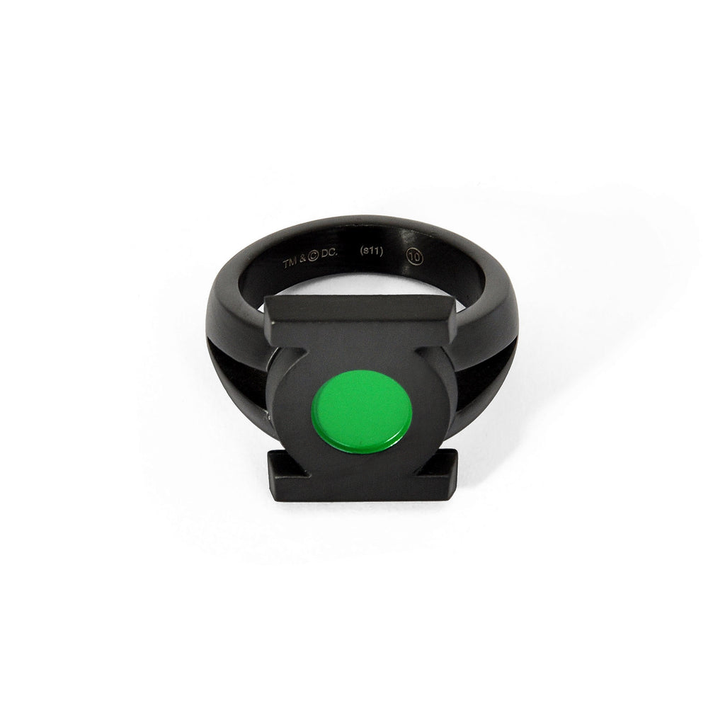 Image produit Green Lantern - Bague Emblème Noir