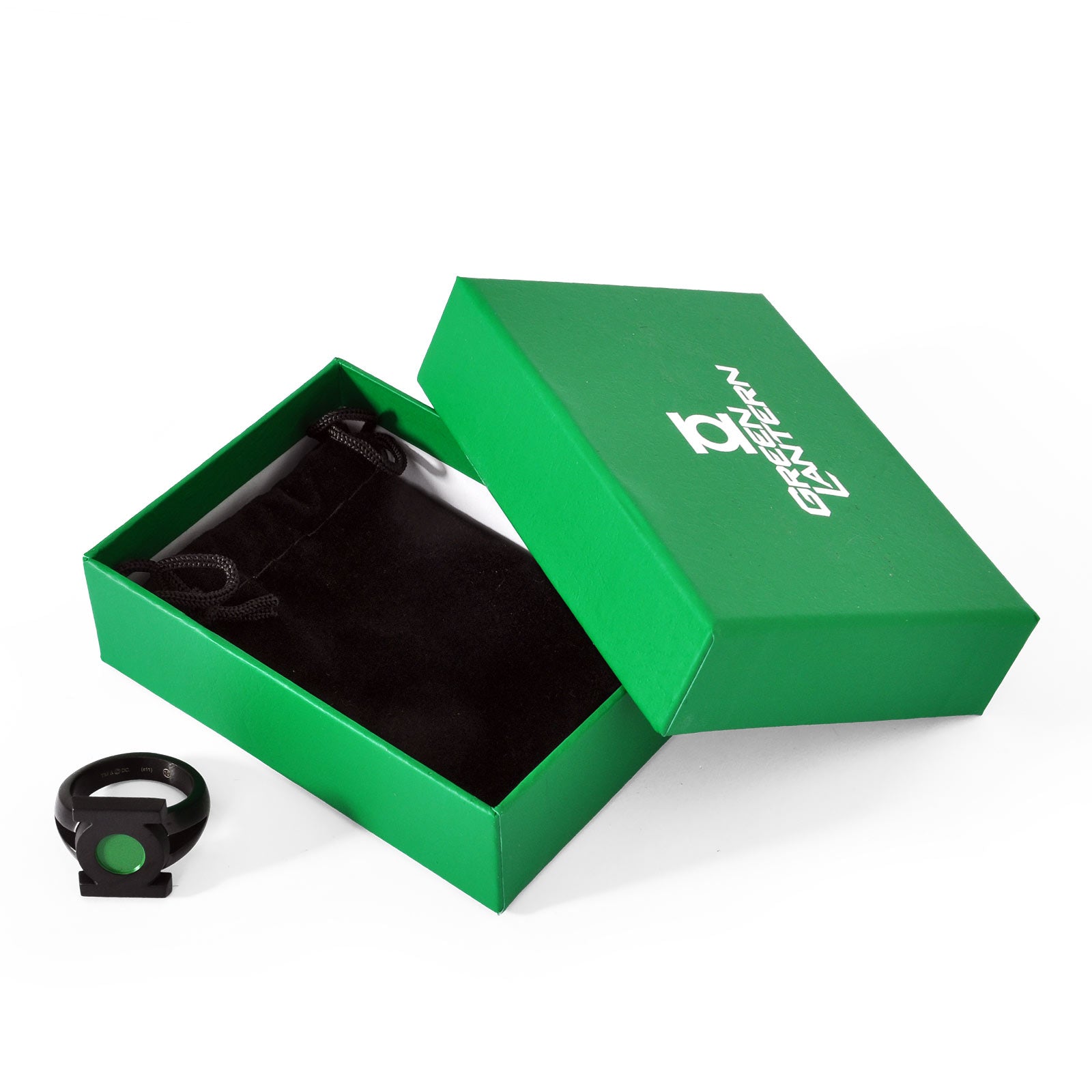 Image produit Green Lantern - Bague Emblème Noir