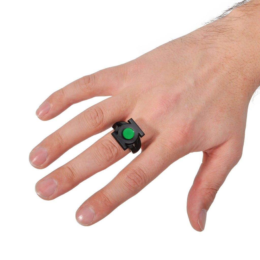 Image produit Green Lantern - Bague Emblème Noir
