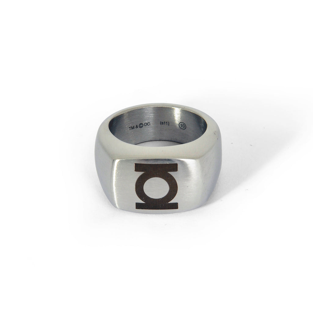 Image produit Green Lantern - Bague Logo gris
