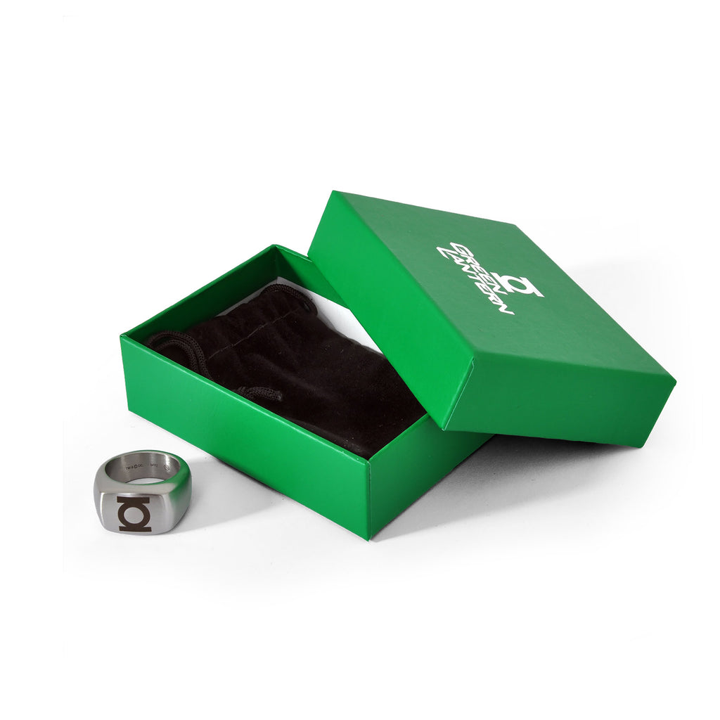 Image produit Green Lantern - Bague Logo gris