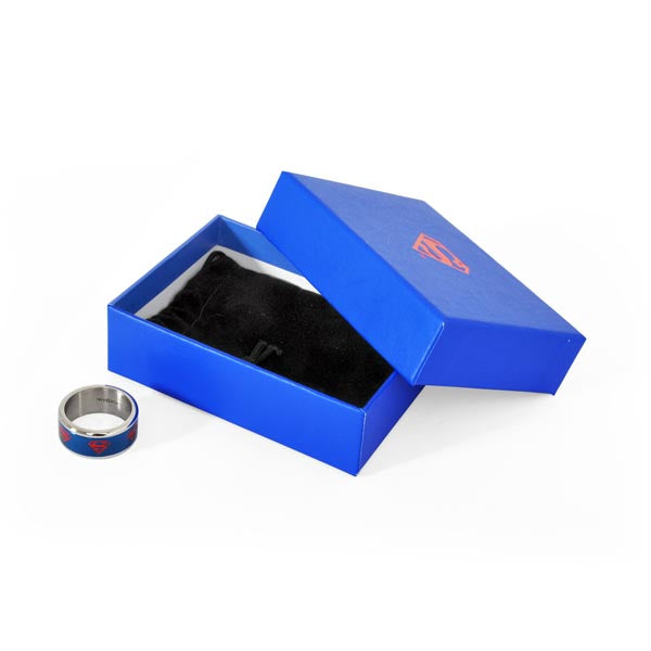 Image produit Superman - Bague Symbole Bleue