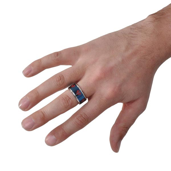 Image produit Superman - Bague Symbole Bleue