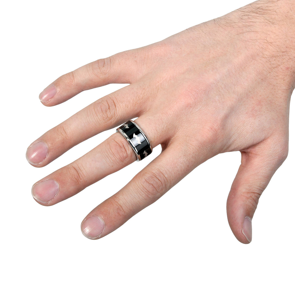 Image produit Batman - Bague Symbole Noir