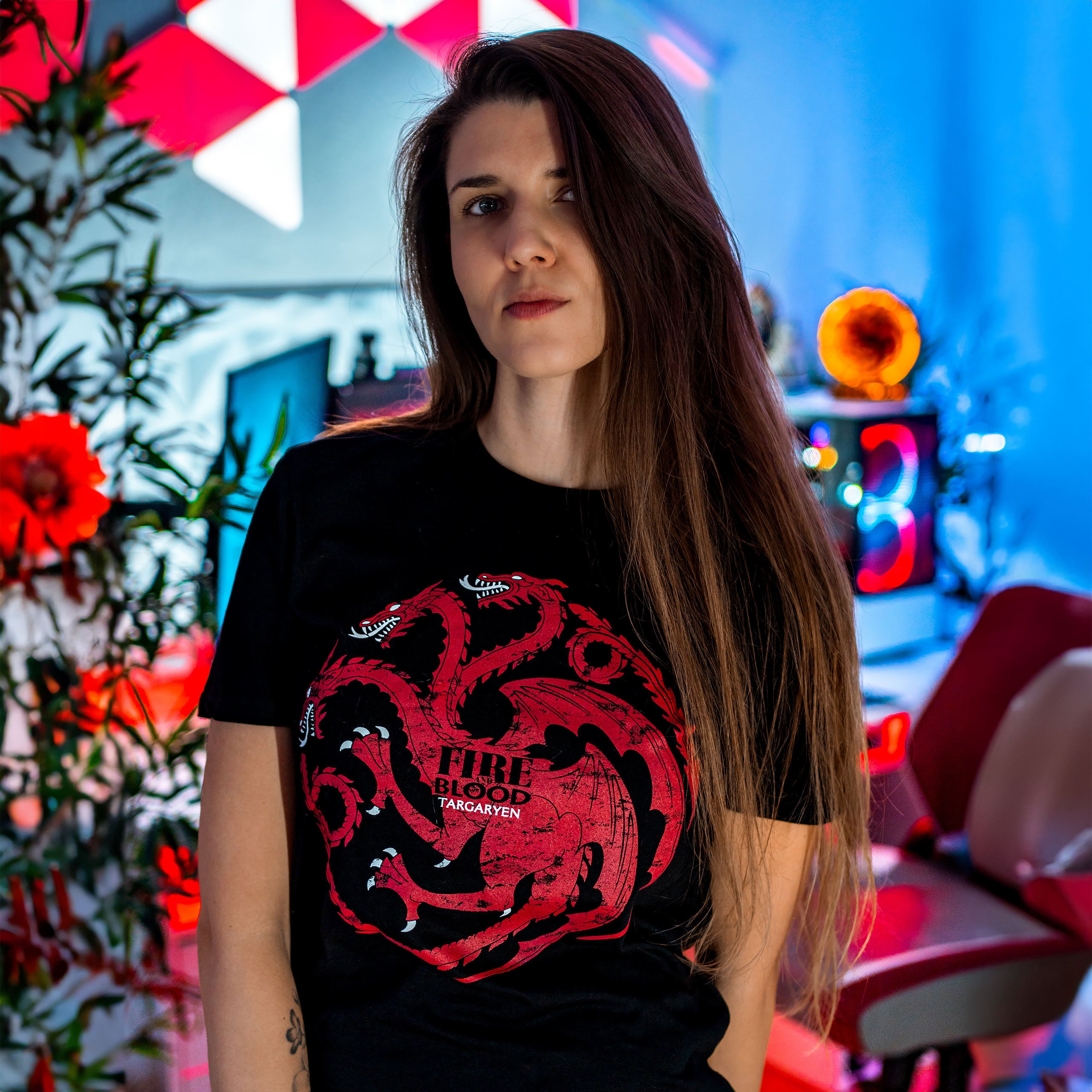 Image produit T-shirt Game of Thrones Maison Targaryen