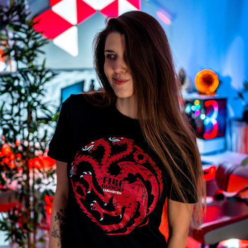 Image produit T-shirt Game of Thrones Maison Targaryen