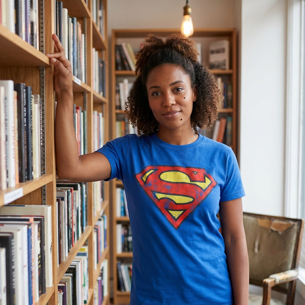 Image produit Superman - T-shirt à logo rétro