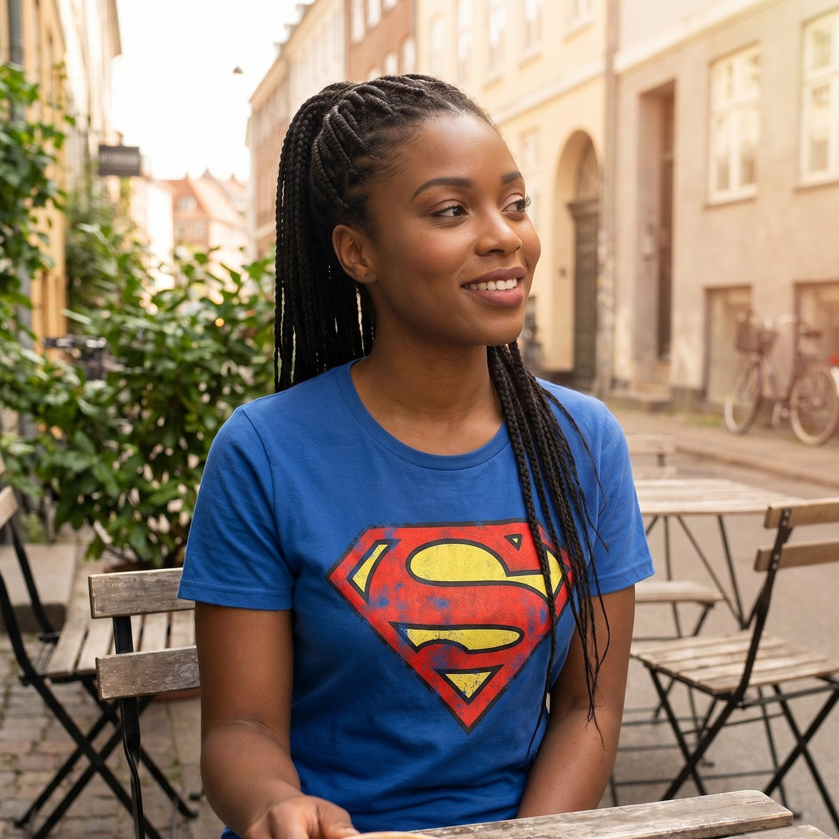 Image produit Superman - T-shirt à logo rétro