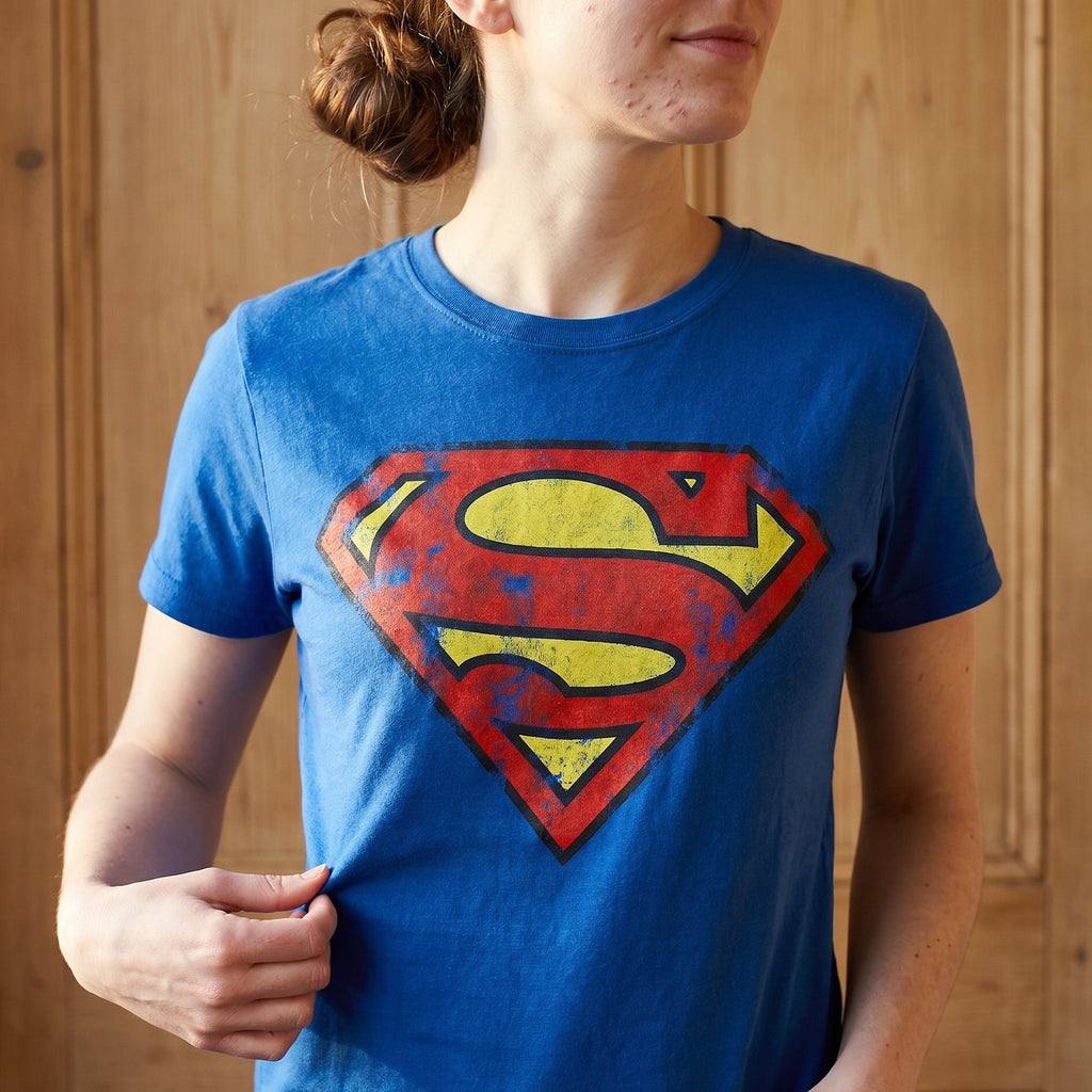 Image produit Superman - T-shirt à logo rétro