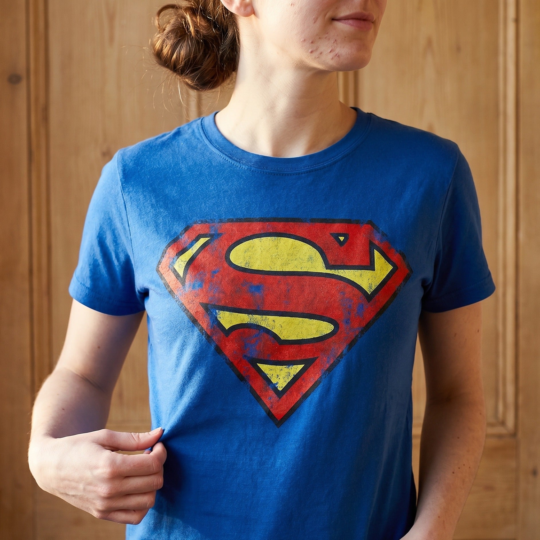 Image produit Superman - T-shirt à logo rétro