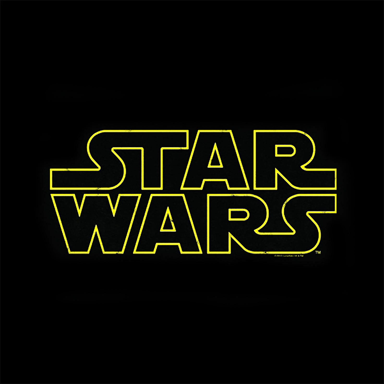 Image produit Star Wars - T-shirt Logo noir