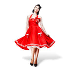Image produit Robe Rockabilly Motley rouge
