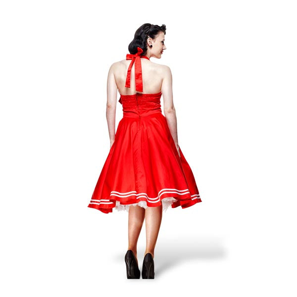 Image produit Robe Rockabilly Motley rouge