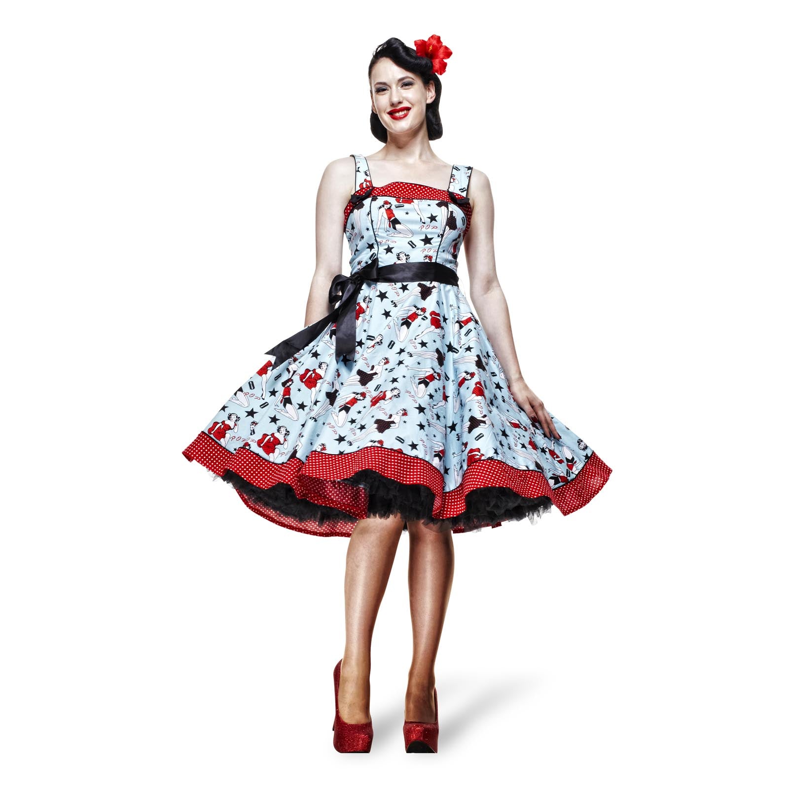 Image produit Robe rockabilly Dixie