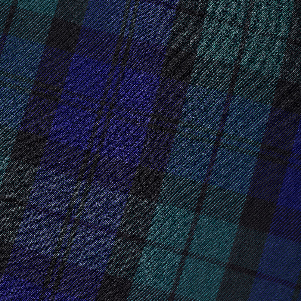 Image produit Mini-robe design tartan vert-noir