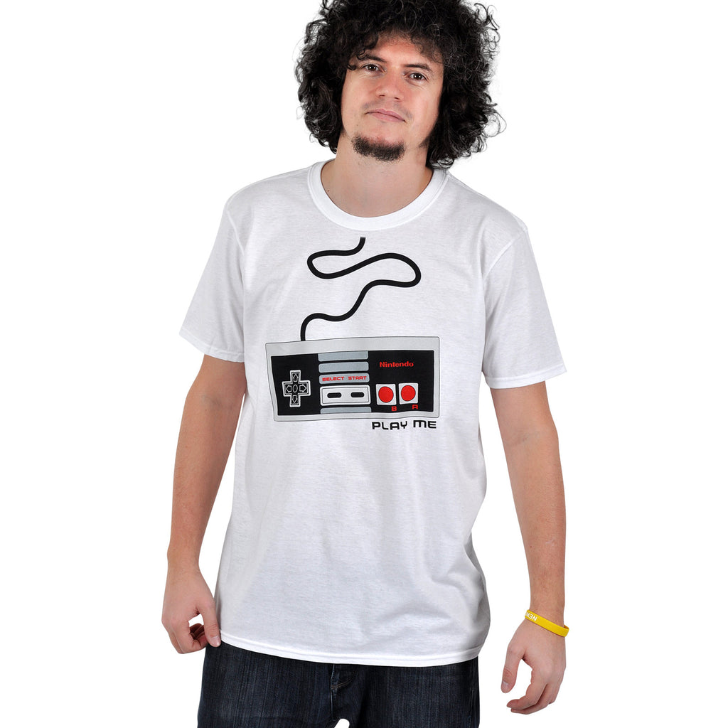 Image produit Nintendo - T-shirt blanc NES Controller