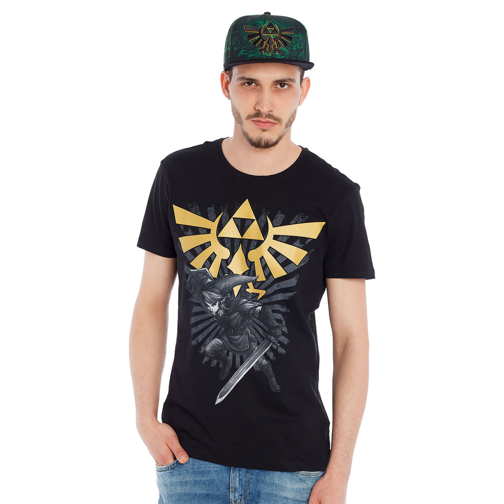 Image produit Zelda - T-shirt Link noir