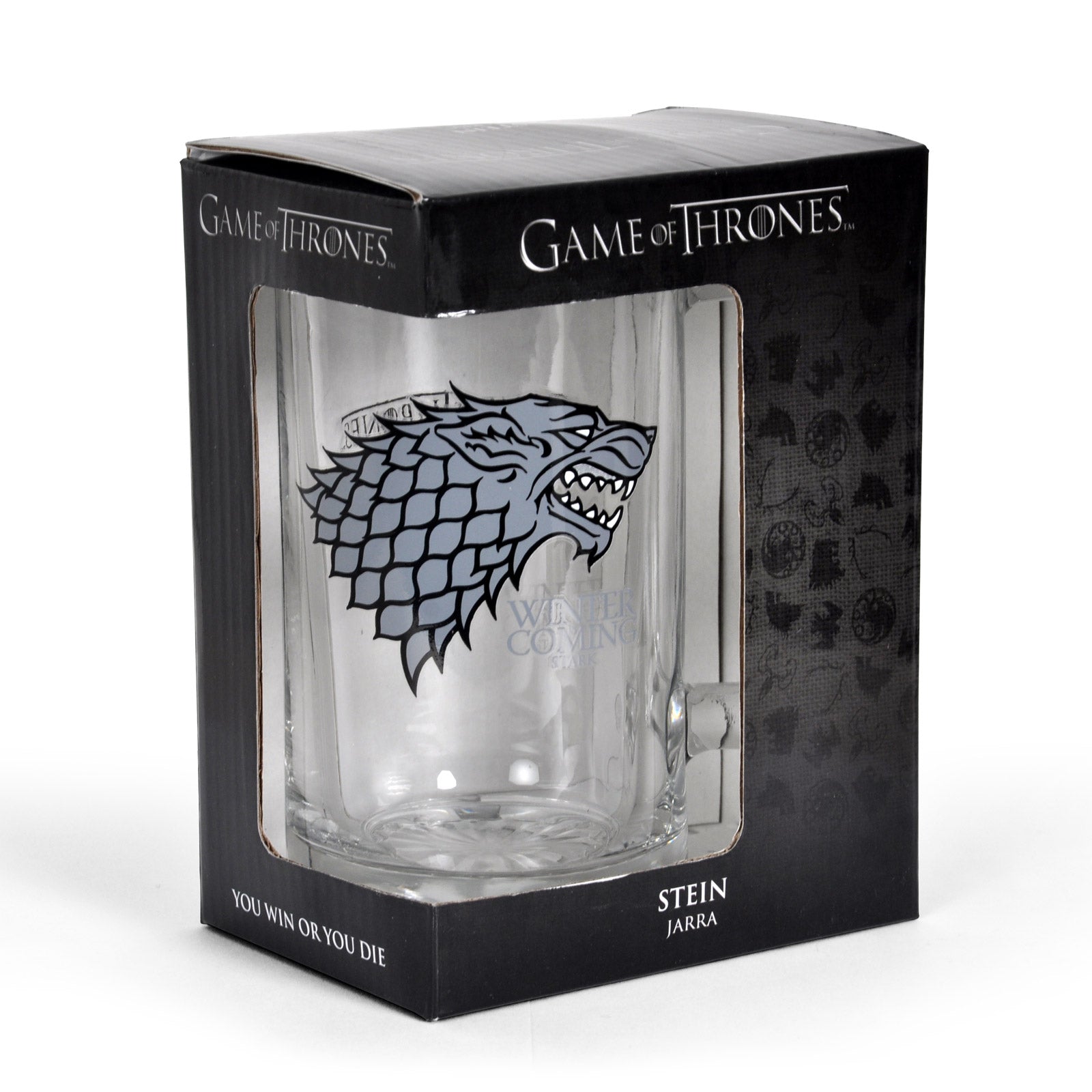 Image produit Game of Thrones - Chope en verre Maison Stark