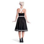 Image produit Robe Rockabilly Siren avec ceinture noire