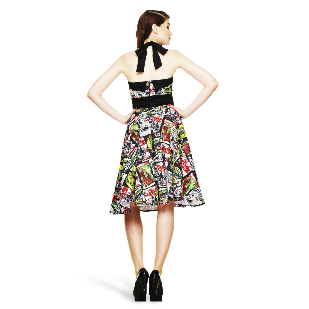 Image produit Robe Rockabilly à Encolure B-Movie