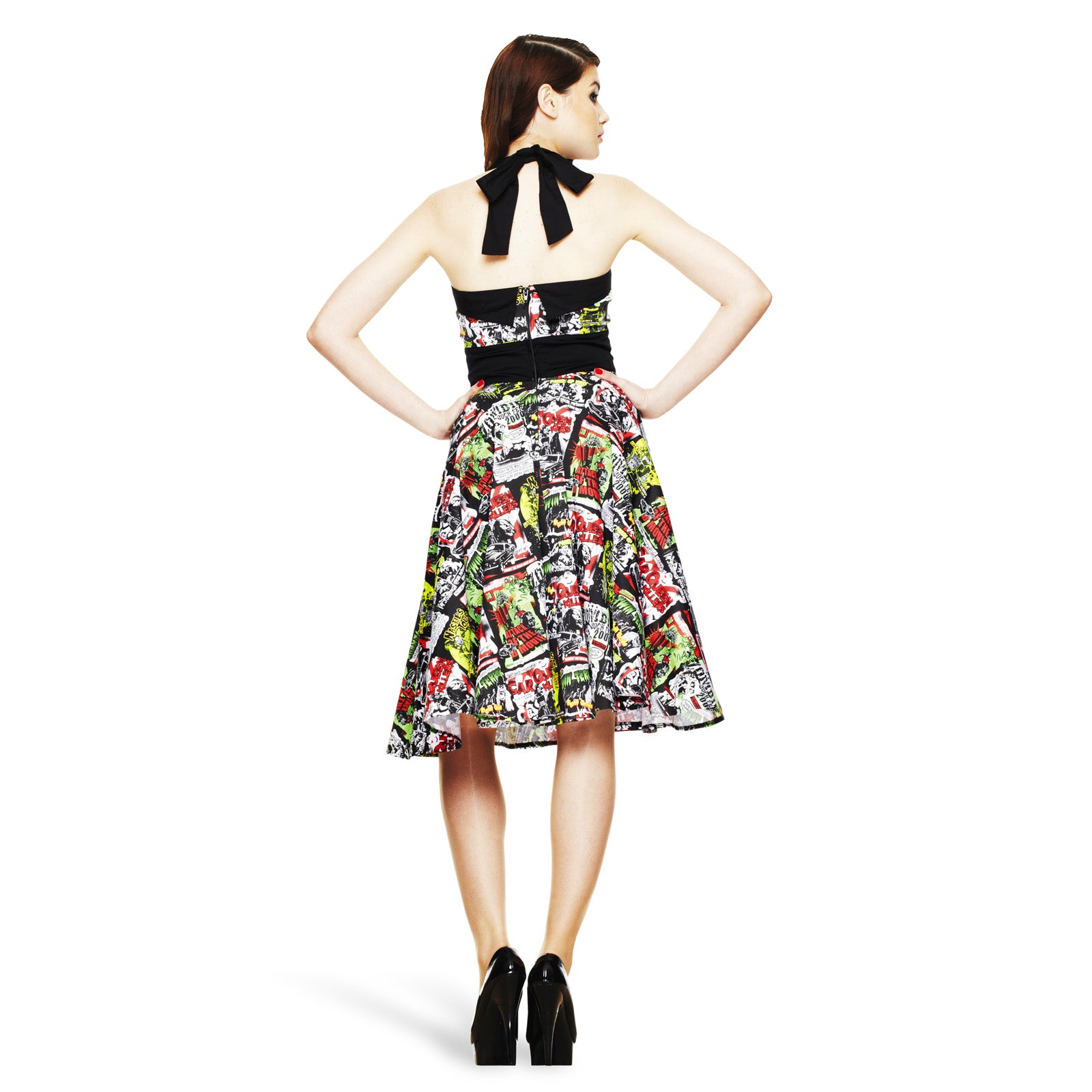 Image produit Robe Rockabilly à Encolure B-Movie