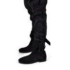 Image produit Pantalon Bertram homme avec laçage bas de jambe noir