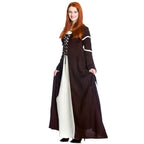 Image produit Robe médiévale Katherina brun-naturel