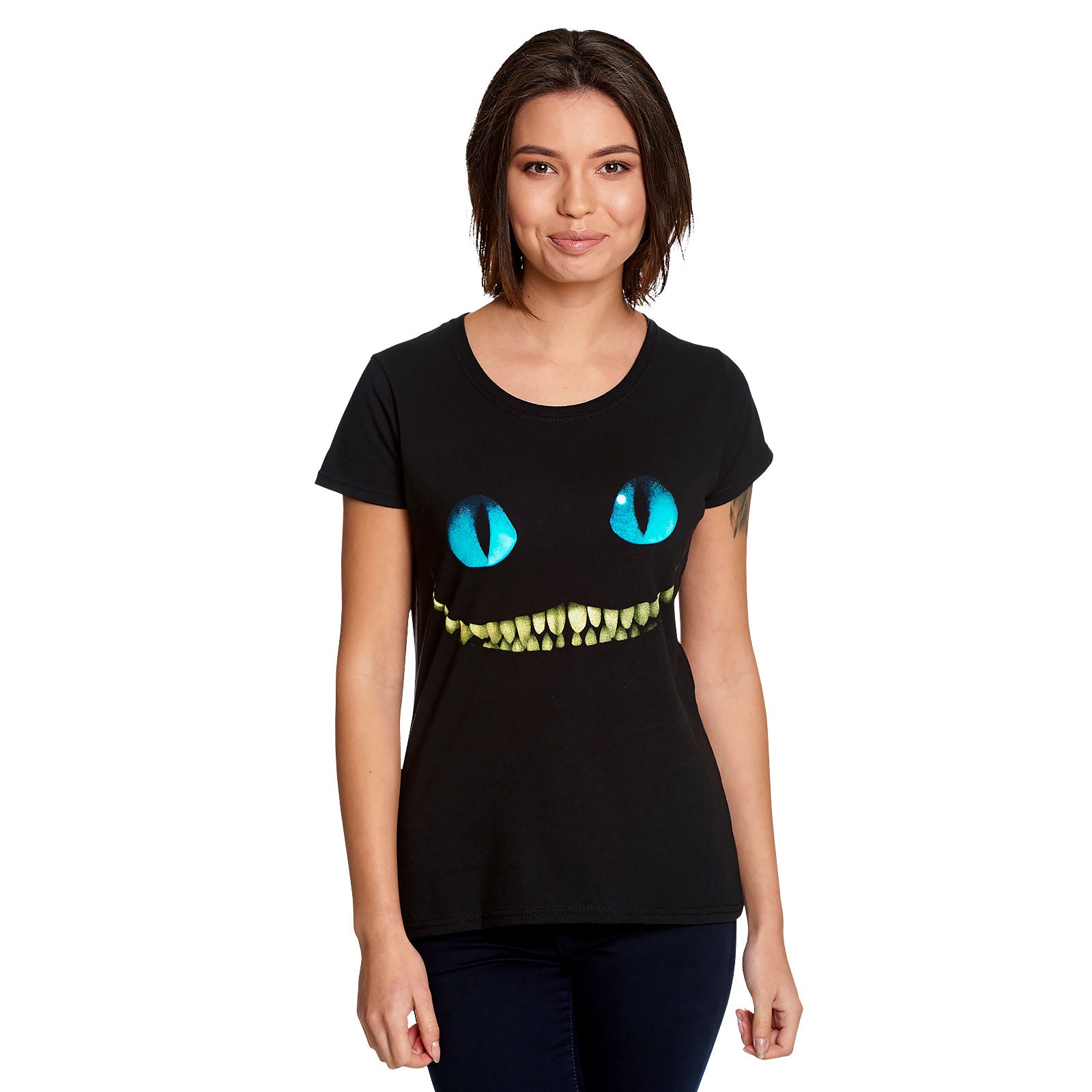 Image produit Alice au Pays des Merveilles - T-shirt femme Smiling Cat