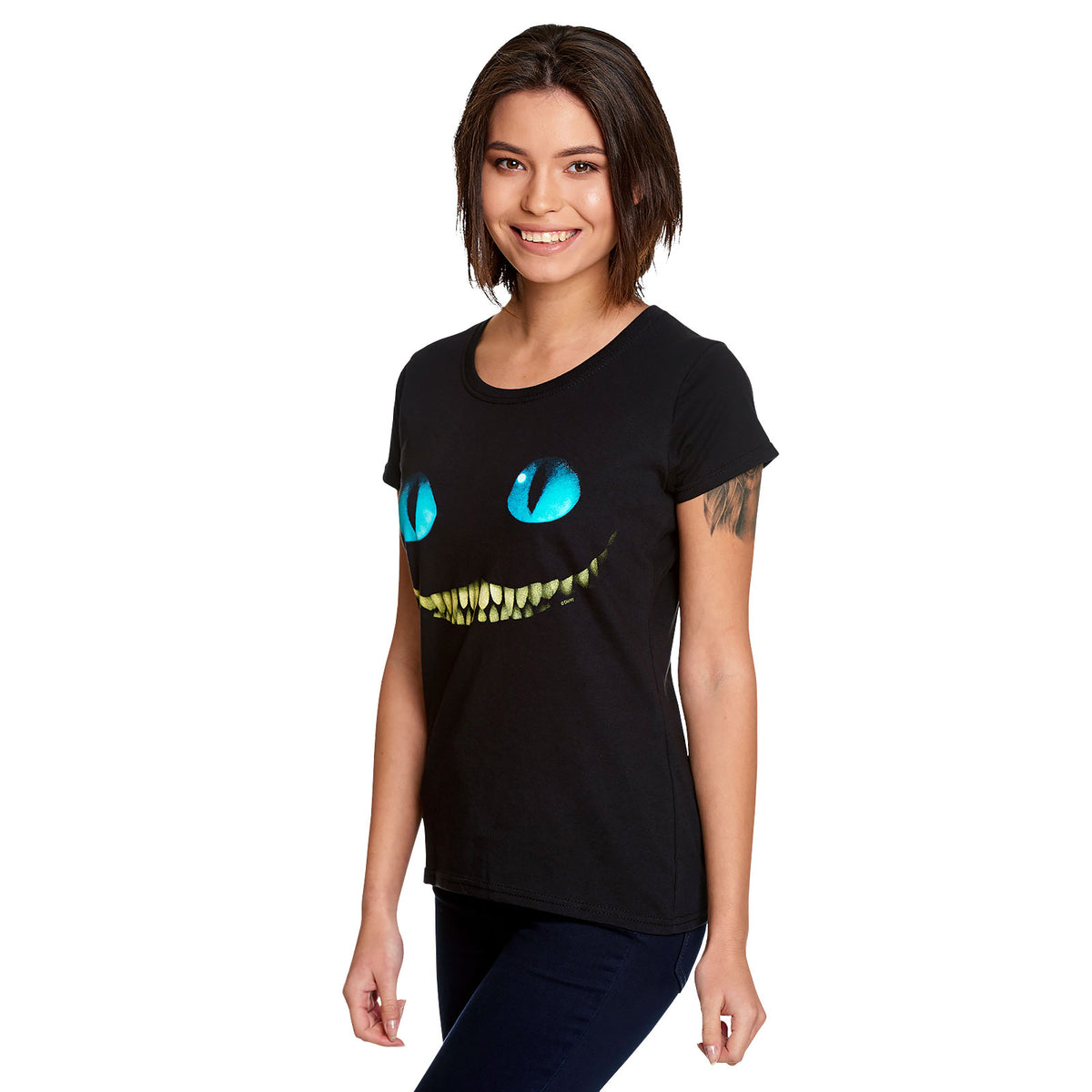 Image produit Alice au Pays des Merveilles - T-shirt femme Smiling Cat