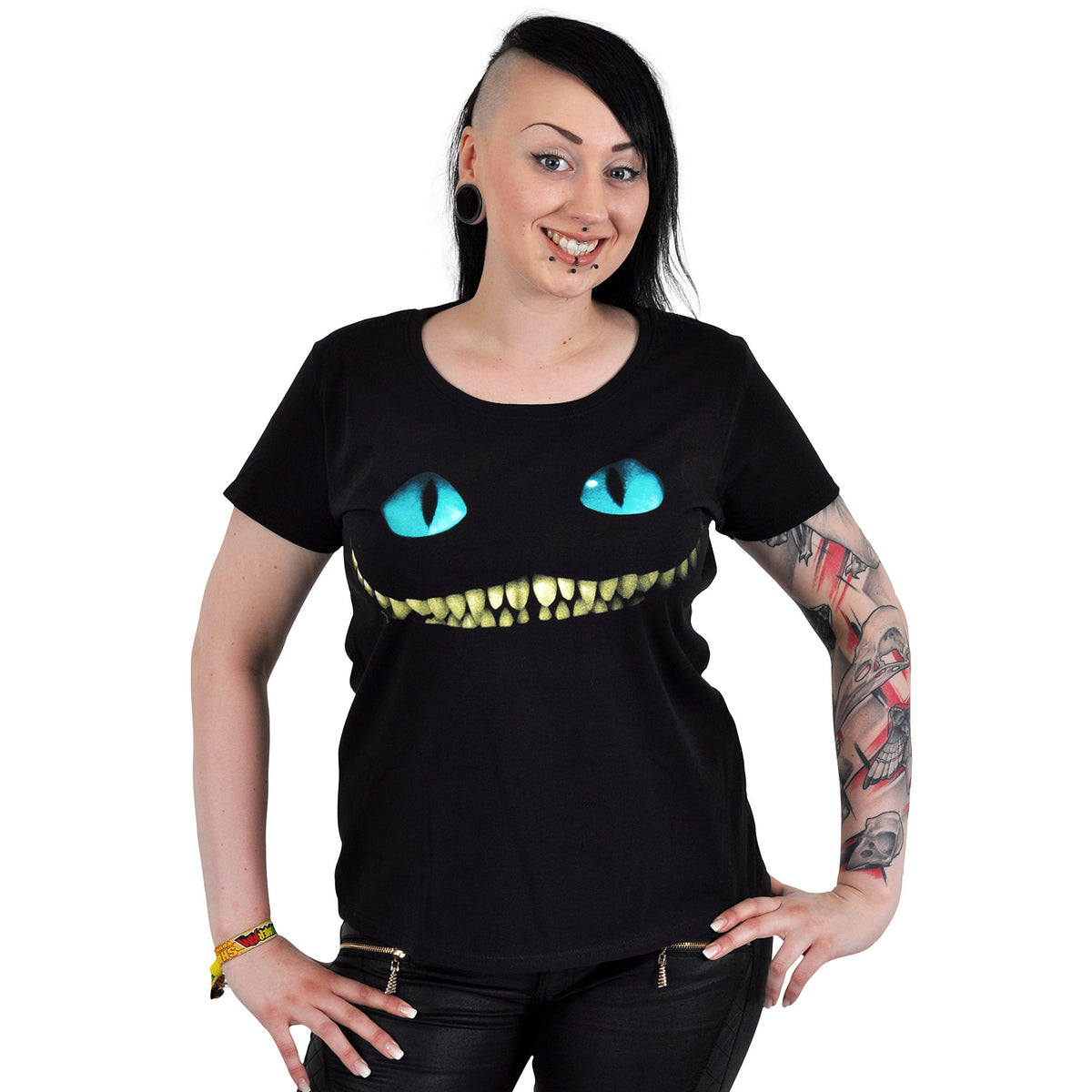 Image produit Alice au Pays des Merveilles - T-shirt femme Smiling Cat