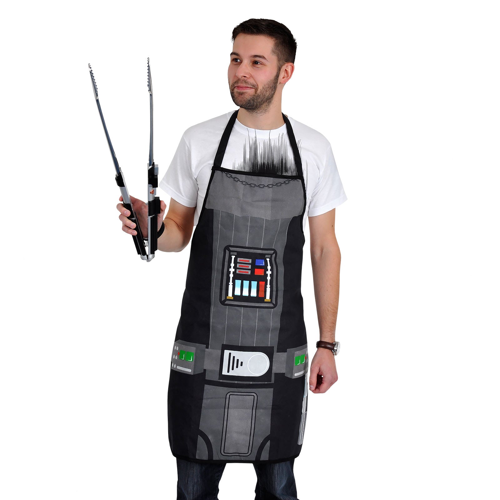 Image produit Star Wars - Pince à barbecue sabre laser Vader avec son