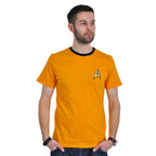 Image produit Star Trek - T-shirt uniforme Kirk jaune