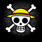 Image produit One Piece - Skull With Map T-Shirt noir