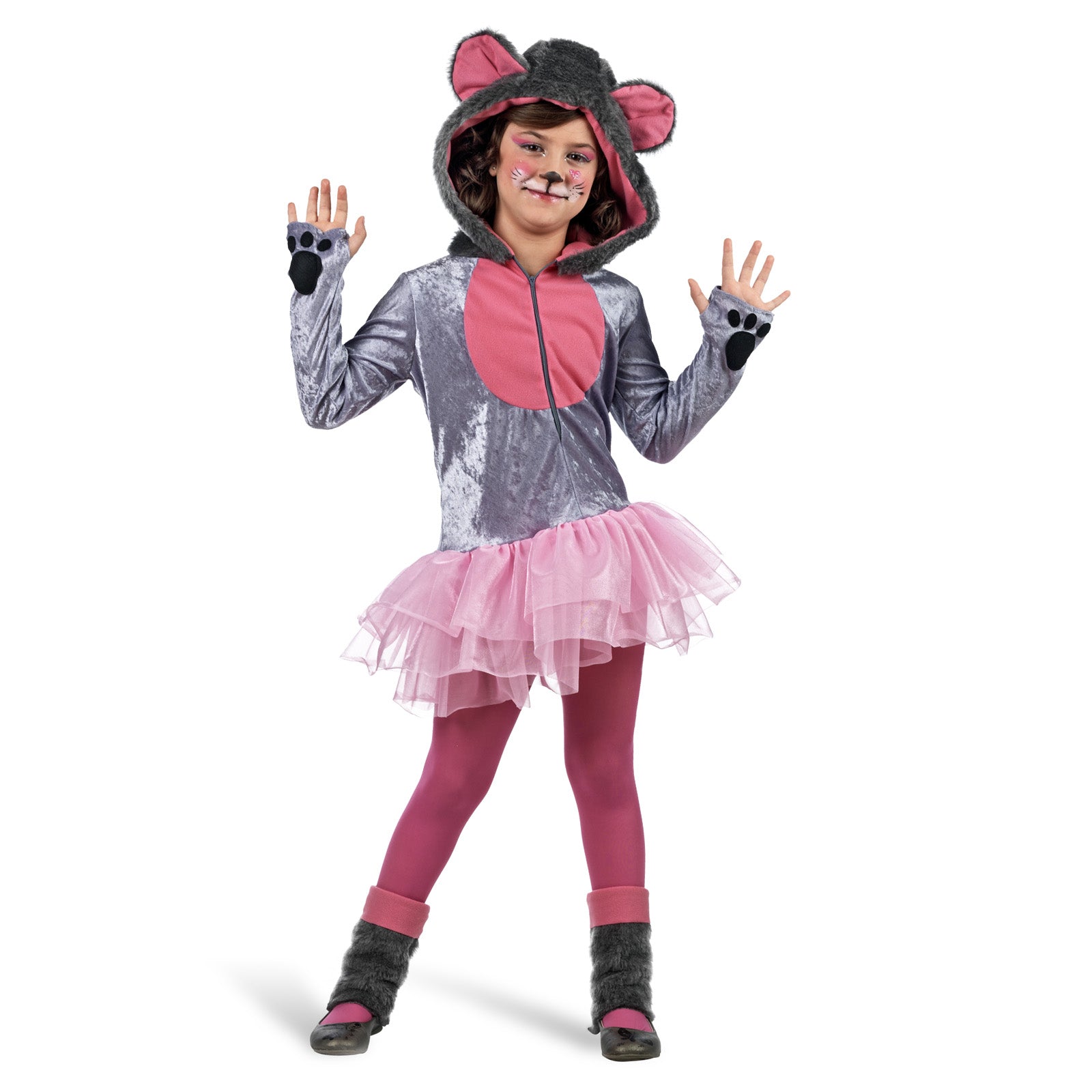Image produit Robe de costume pour enfants souris avec capuche